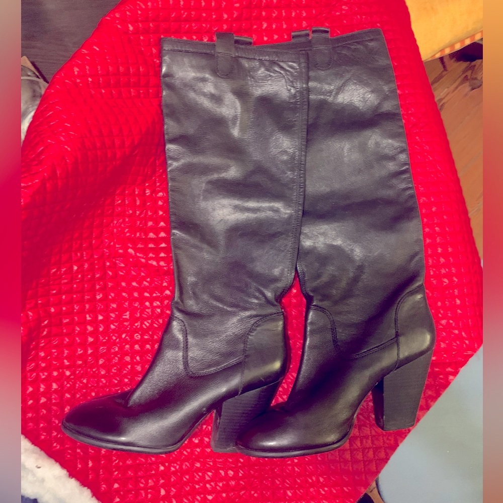 Brand new, Vince Camuto knee high leather boots. Size 10